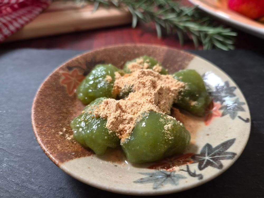 How to Make Kinako at Home from Soybeans + 5 Easy Ways to Use It Kinako warabi mochi dusted with roasted soybean flour