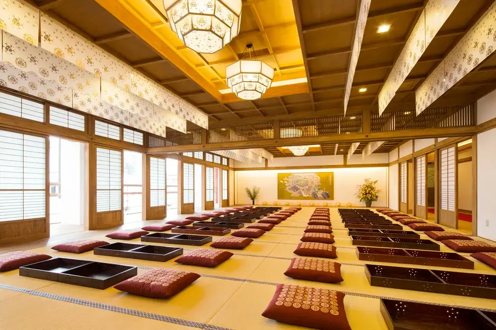 What Makes Shikoku Unique? Large resting room at Dogo Onsen Asuka-no-Yu in Matsuyama
