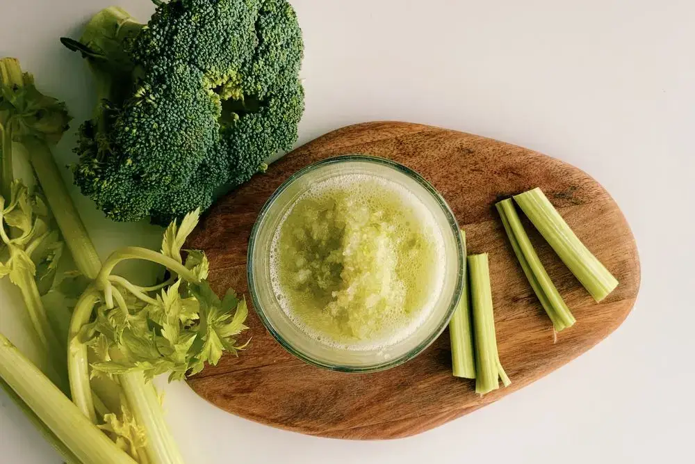 Healthy meal ingredients arranged on a table