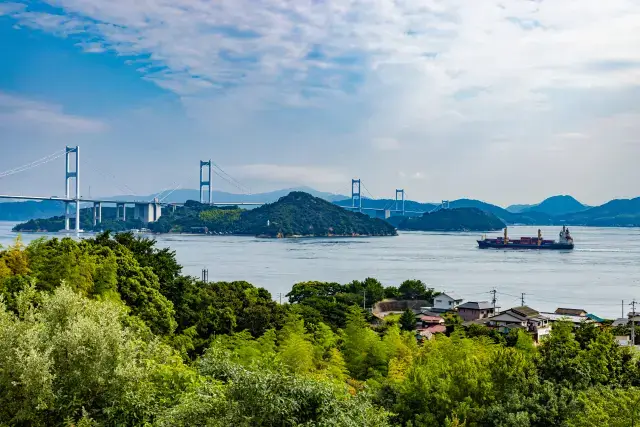 What Makes Shikoku Unique? Shimanami Kaido bridges crossing the Seto Inland Sea between islands